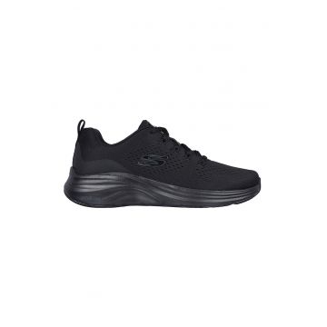 Pantofi sport de piele ecologica cu sireturi