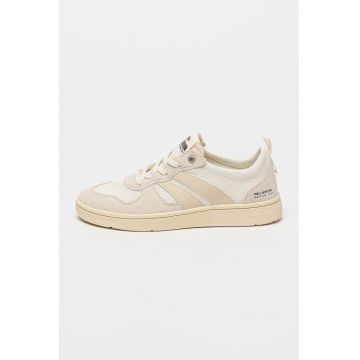 Pantofi sport de piele intoarsa cu logo