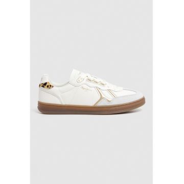 Pantofi sport de piele si piele intoarsa Action