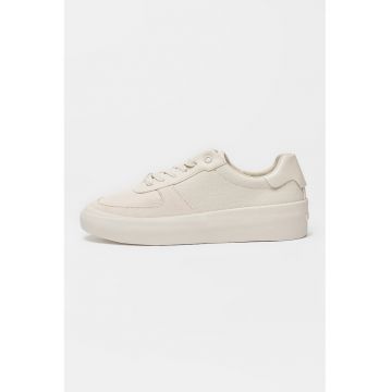 Pantofi sport din piele cu logo