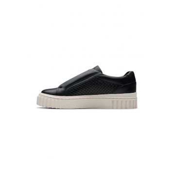 Pantofi sport din piele cu platforma