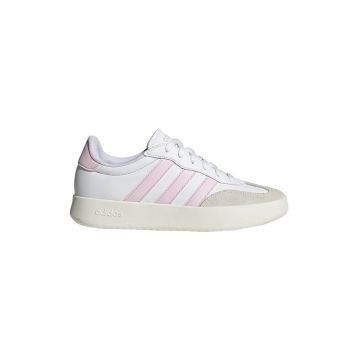 Pantofi sport din piele ecologica cu garnituri din piele intoarsa