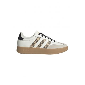 Pantofi sport din piele ecologica cu garnituri din piele intoarsa