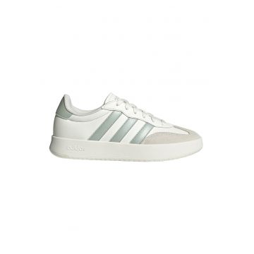 Pantofi sport din piele ecologica cu garnituri din piele intoarsa