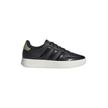 Pantofi sport din piele ecologica cu logo
