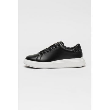 Pantofi sport din piele si piele ecologica