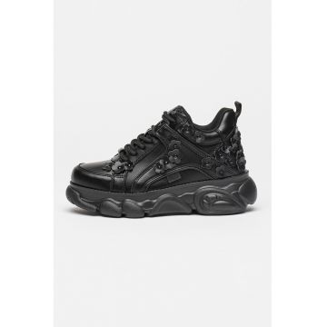 Pantofi sport flatform cu logo