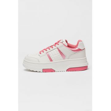 Pantofi sport low-cut de piele