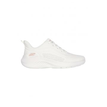 Pantofi sport low-cut de piele ecologica BOBS Slip-Ins - Alb