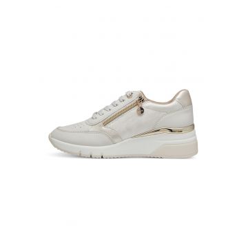 Pantofi sport wedge cu fermoar