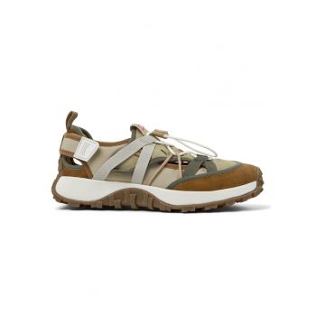 Pantofi sport cu decupaje Drift Trail Twins 209909 - Maro taupe/Maro taupe deschis