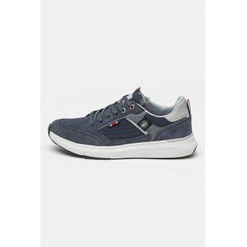 Pantofi sport cu insertii din piele intoarsa Neil