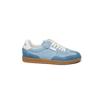 Pantofi sport de panza cu aspect de denim Emporia