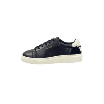 Pantofi sport de piele cu garnituri de piele intoarsa Julice