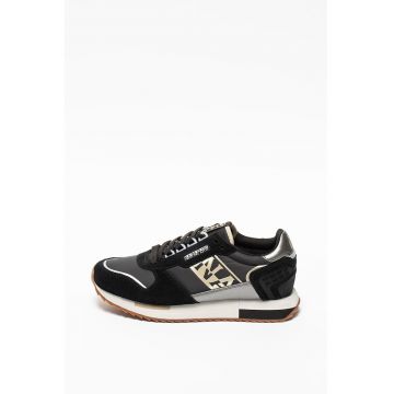 Pantofi sport de piele cu logo Vicky