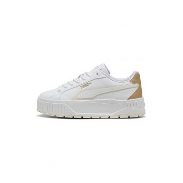 Pantofi sport de piele ecologica cu logo