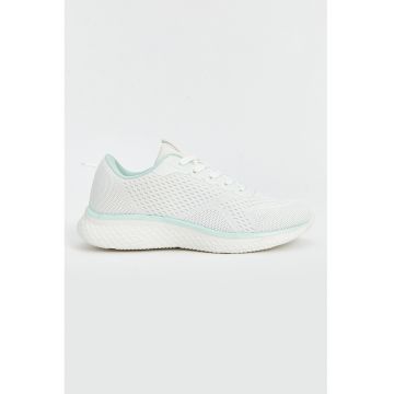 Pantofi sport din material textil cu perforatii