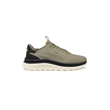 Pantofi sport din material textil cu sireturi