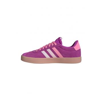 Pantofi sport din piele cu garnituri din piele intoarsa VL Court 3.0