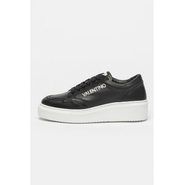 Pantofi sport din piele cu imprimeu logo