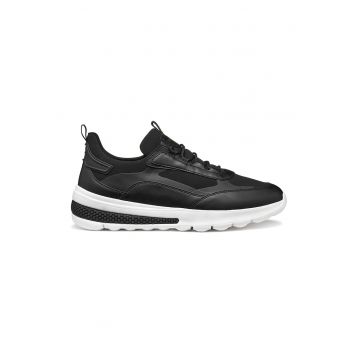 Pantofi sport din piele cu segmente din material textil Spherica