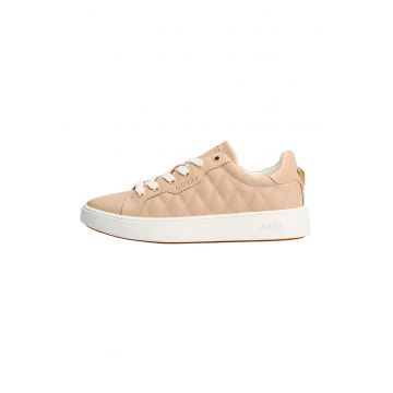 Pantofi sport din piele ecologica cu detaliu cu aspect matlasat