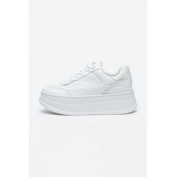 Pantofi sport flatform din piele Hayes