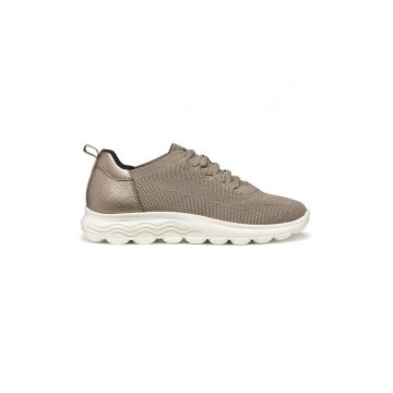 Pantofi sport low-cut cu garnituri din piele ecologica
