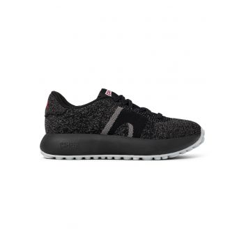 Pantofi wedge sport din material textil Pelotas Athens