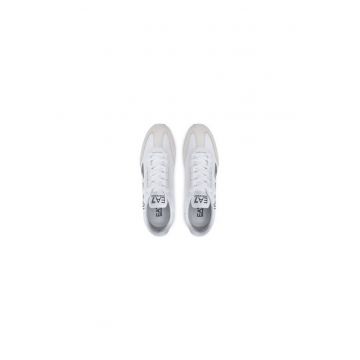 Pantofi sport barbati  304466137 - Piele naturala - Alb