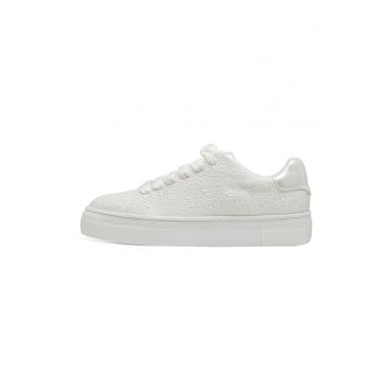Pantofi sport cu aplicatii de margele