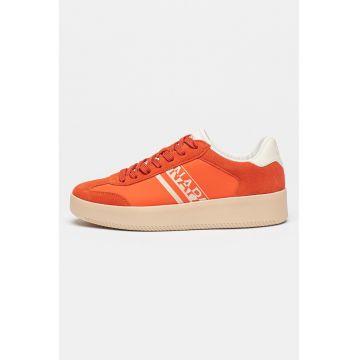 Pantofi sport cu insertii de piele intoarsa Jade