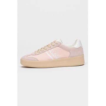 Pantofi sport cu insertii de piele intoarsa Jade