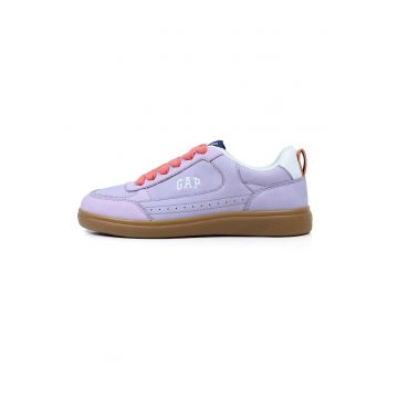 Pantofi sport cu sireturi contrastante