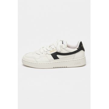 Pantofi sport de piele cu detalii contrastante