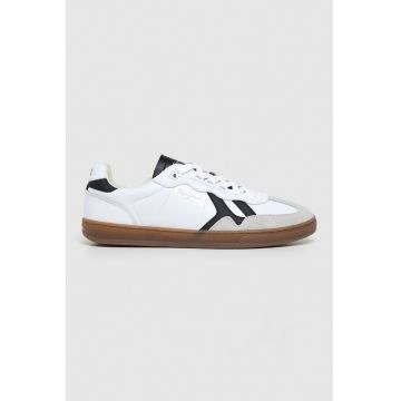 Pantofi sport de piele cu insertii de piele intoarsa