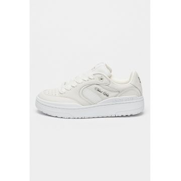 Pantofi sport de piele cu insertii de plasa Ambition