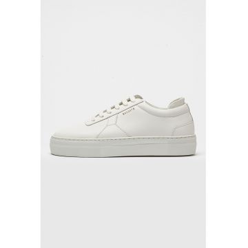 Pantofi sport de piele cu platforma