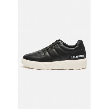 Pantofi sport de piele cu sireturi