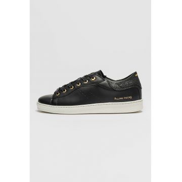 Pantofi sport de piele cu sireturi