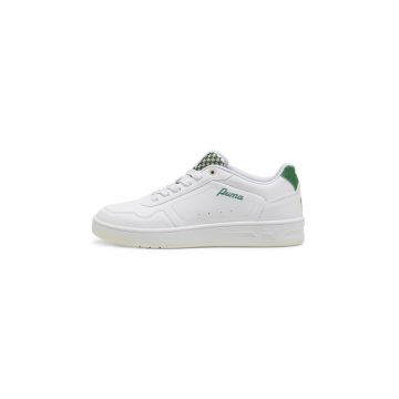 Pantofi sport de piele ecologica Court Classy Blossom