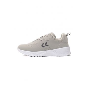 Pantofi sport de piele ecologica cu detalii perforate
