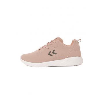 Pantofi sport de piele ecologica cu detalii perforate
