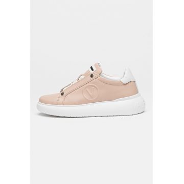 Pantofi sport din piele cu logo
