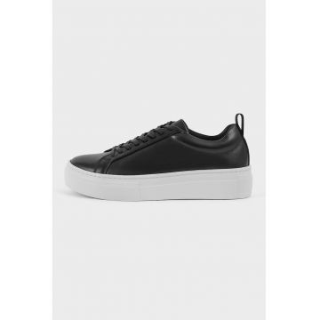 Pantofi sport din piele cu varf rotund Zoe
