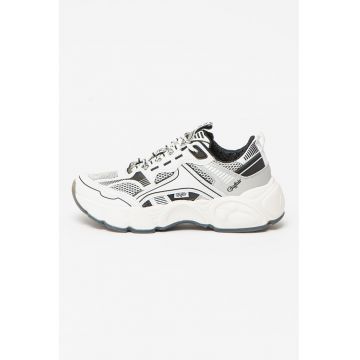 Pantofi sport din piele ecologica cu garnituri din plasa Cld Run