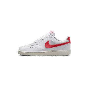 Pantofi sport din piele ecologica cu logo