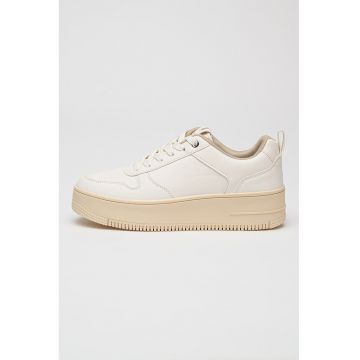 Pantofi sport flatform de piele ecologica Noller