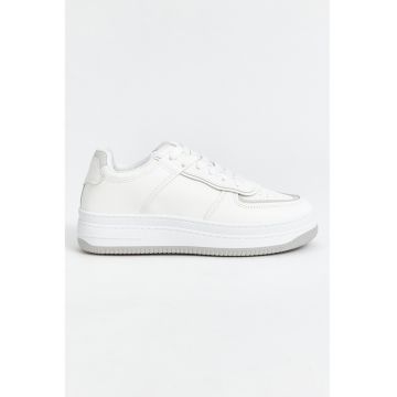Pantofi sport low-cut cu sireturi