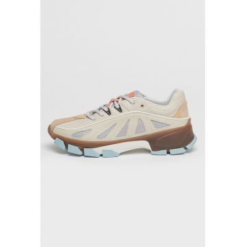 Pantofi sport unisex de piele cu perforatii Pace Radar